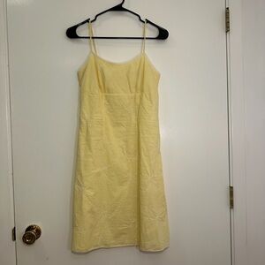 Vintage, yellow summer dress. Von Mozart.